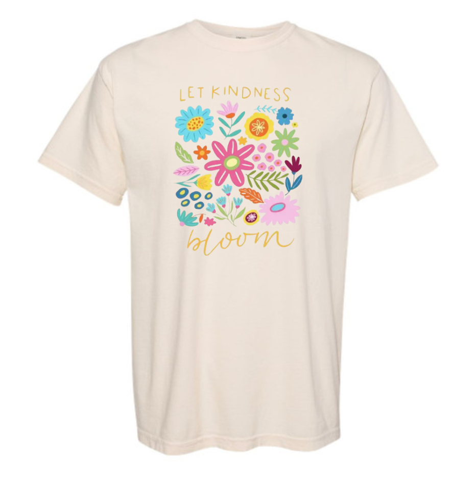 Adult Let Kindness Bloom Tee