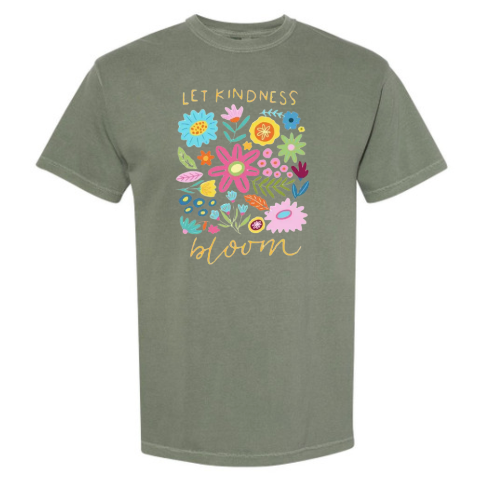Adult Let Kindness Bloom Tee