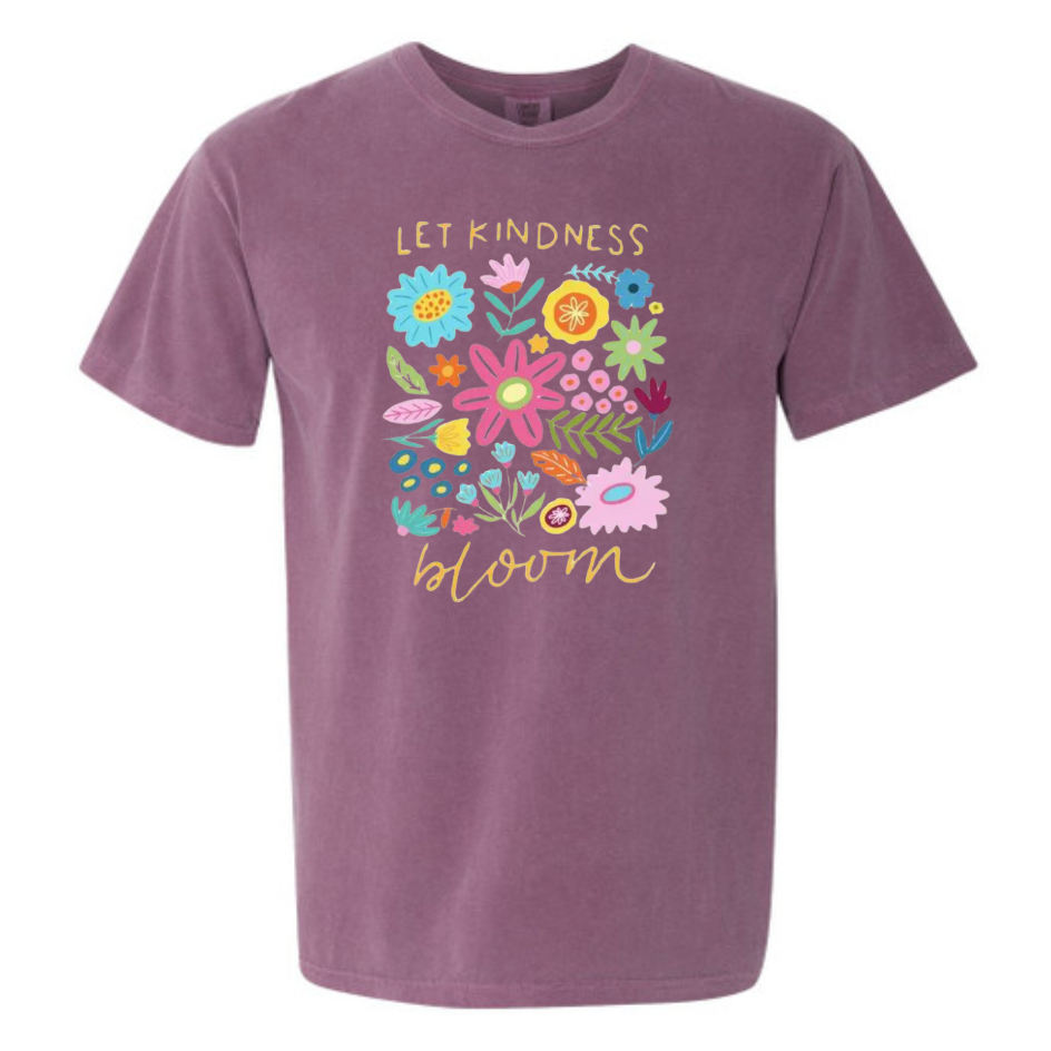 Adult Let Kindness Bloom Tee