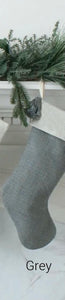 Custom Linen Stockings w/ Tassel
