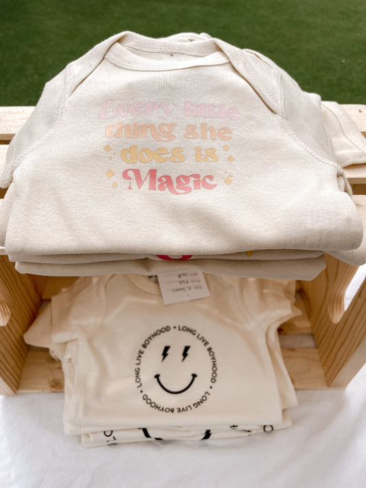 Every Little Thing She Does is Magic Onesie/Tee
