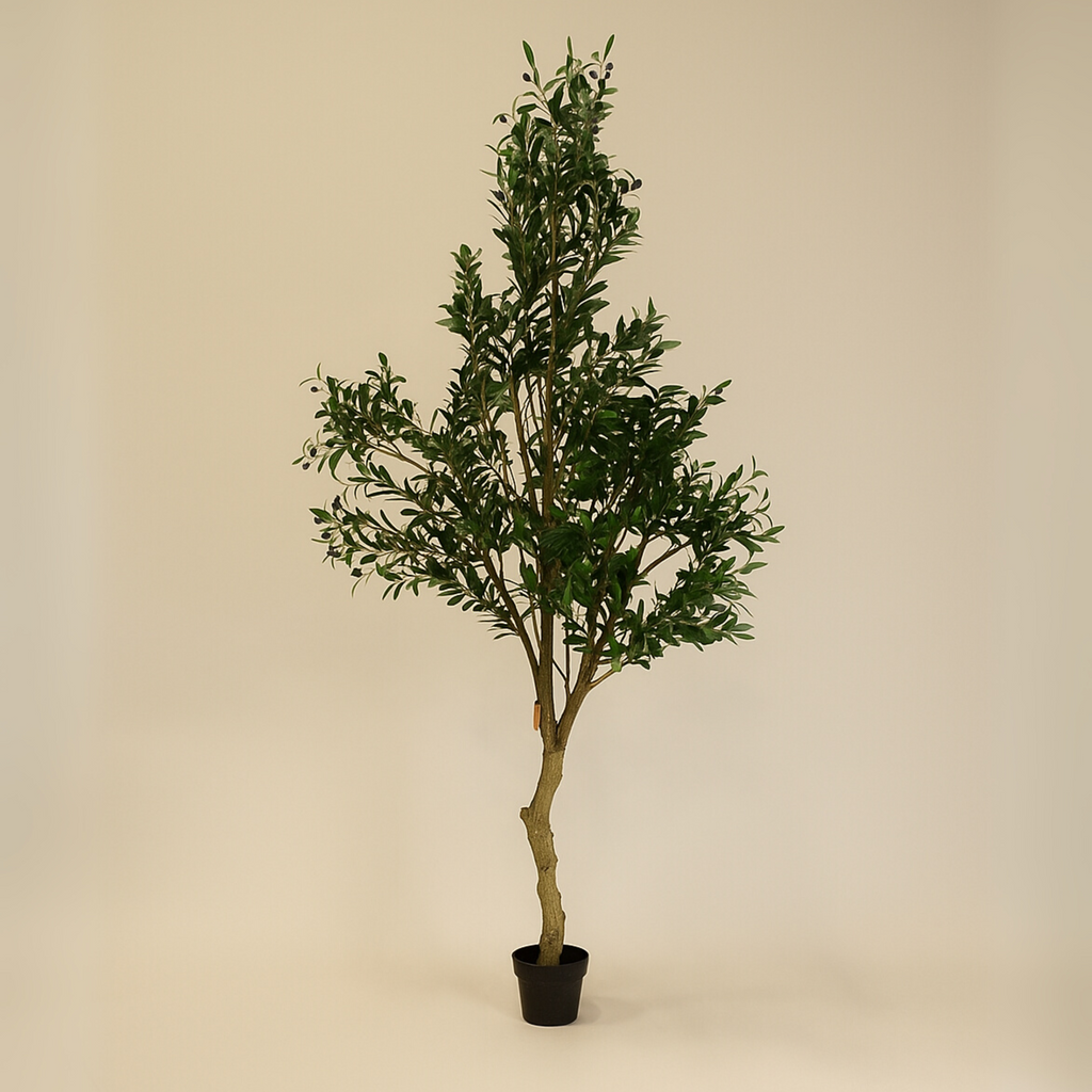 7' Faux Olive Tree