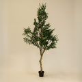 7' Faux Olive Tree