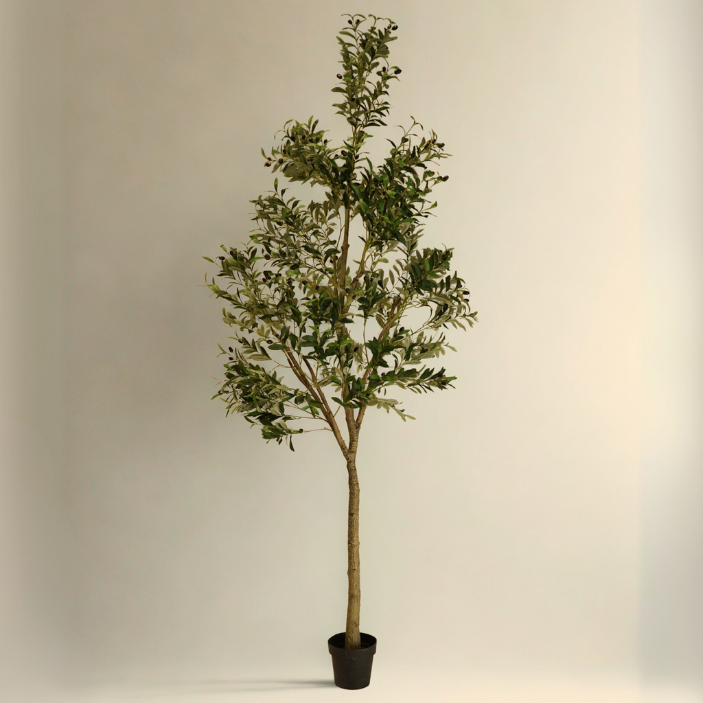 8'5" Faux Olive Tree