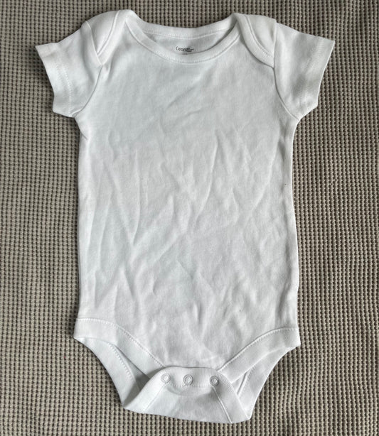 Custom Infant Onesie - Newborn/White
