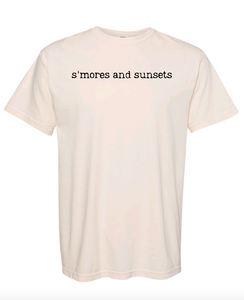 Adult S’mores & Sunsets Tee
