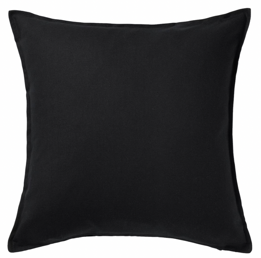 Custom Pillow Cover - Black