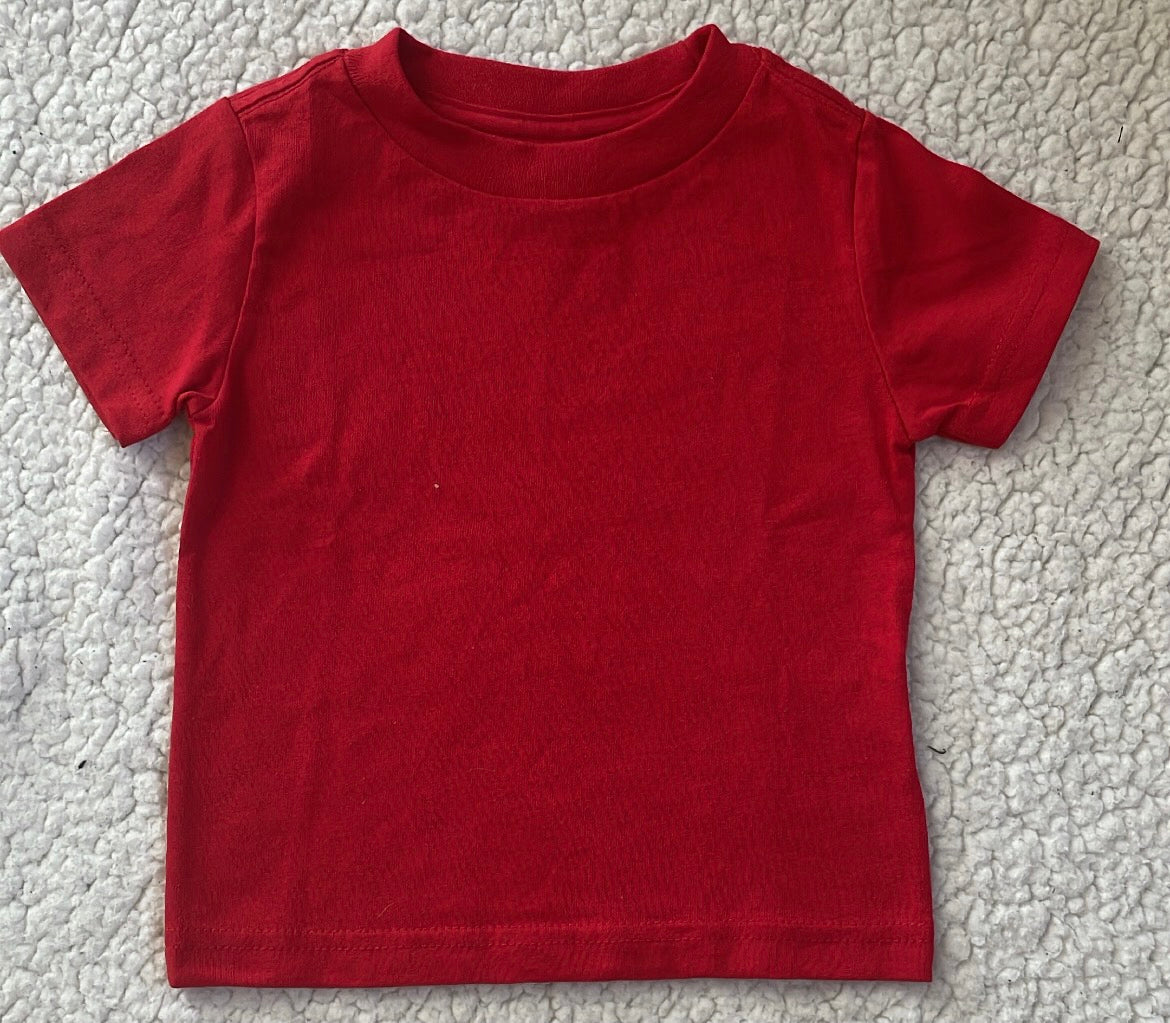 Custom Infant Red Tee - 18 months