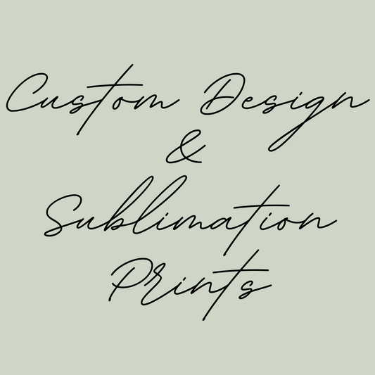 Custom Design AND Print - Adult Full Sheet