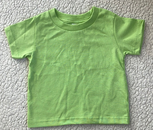 Custom Toddler Tee - 2T/Lime Green