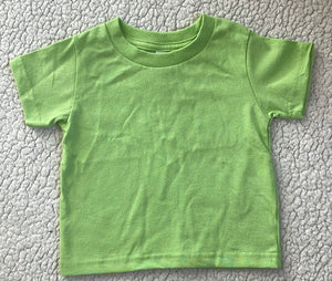 Custom Lime Green Toddler Tee - 2T