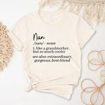 Load image into Gallery viewer, Customizable Grandmother Noun Shirt
