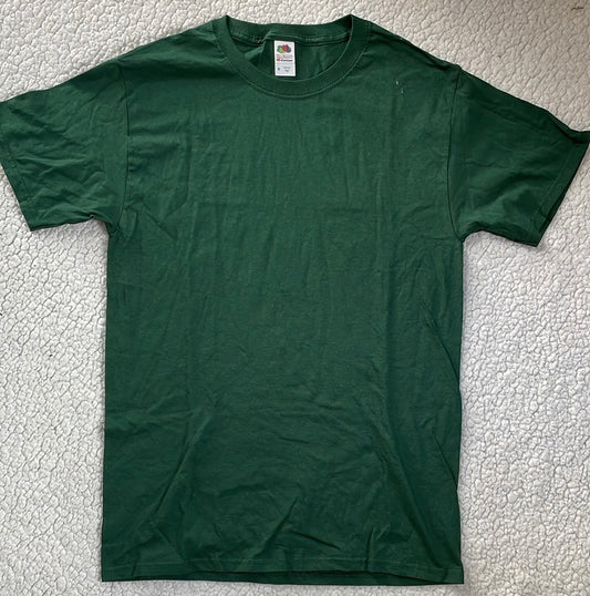 Custom Adult Tee - Small/Forest Green