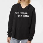 Load image into Gallery viewer, Half Human, Half Coffee Hoodie
