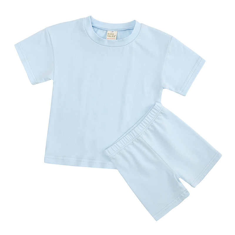 PRE-ORDER Toddler Biker Short + Shirt Set