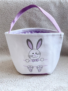 Easter Basket - Monogram - Purple