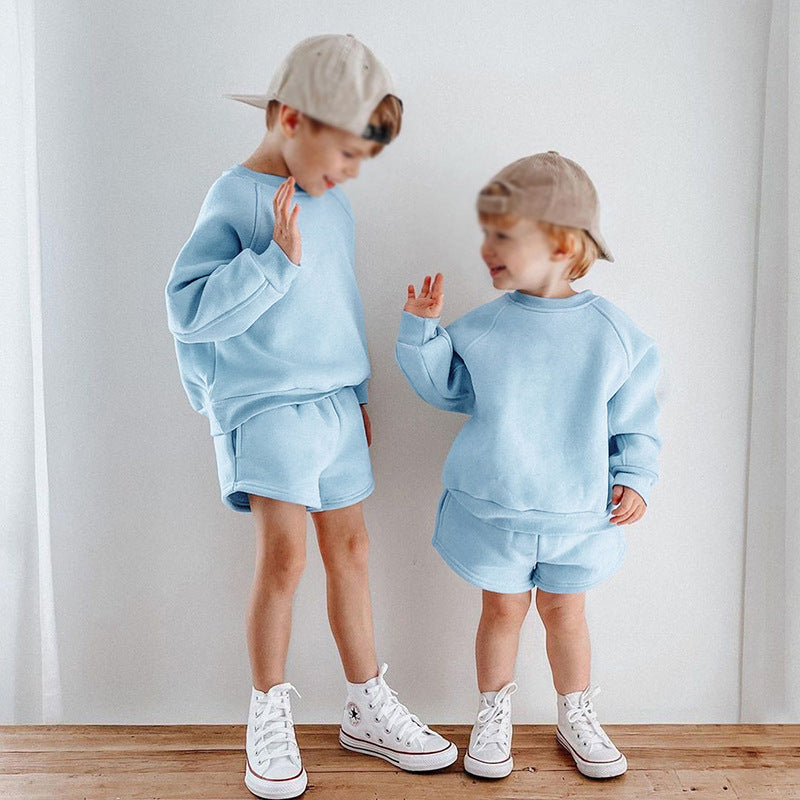 Basic Pullover and Short Set